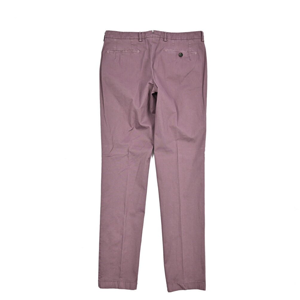 BERWICH "MORELLO" ストレッチコットン ワンタックスリムパンツ|425187 - 44|GUARDAROBA MILANO OFFICIAL STORE