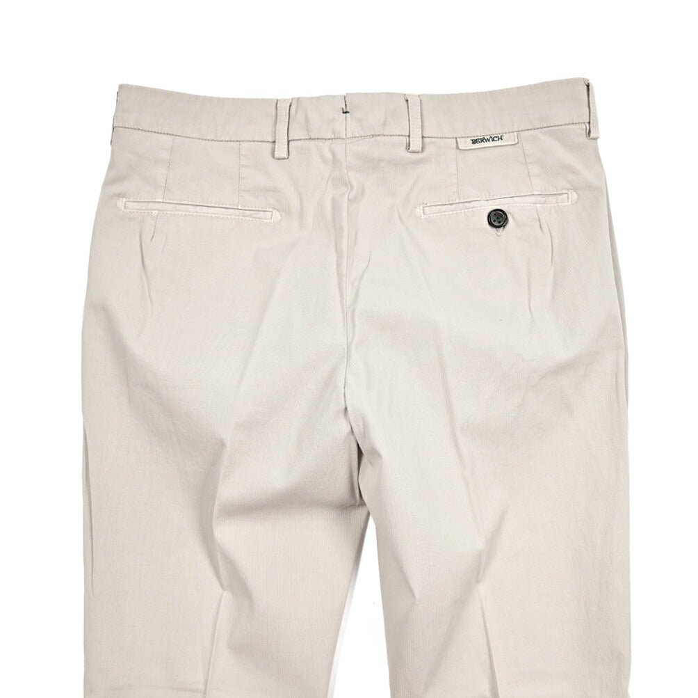BERWICH "MORELLO" ストレッチコットン ノータックスリムパンツ|425196 - 48|GUARDAROBA MILANO OFFICIAL STORE
