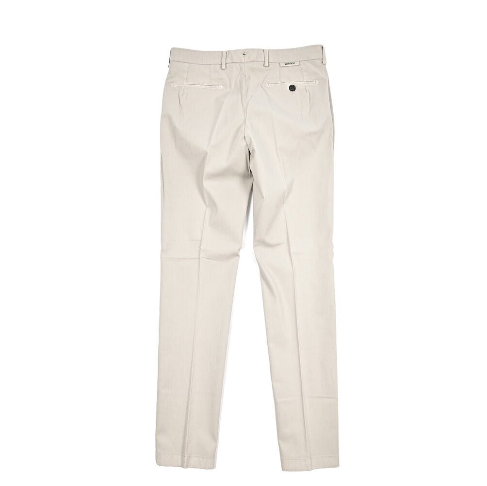 BERWICH "MORELLO" ストレッチコットン ノータックスリムパンツ|425196 - 48|GUARDAROBA MILANO OFFICIAL STORE