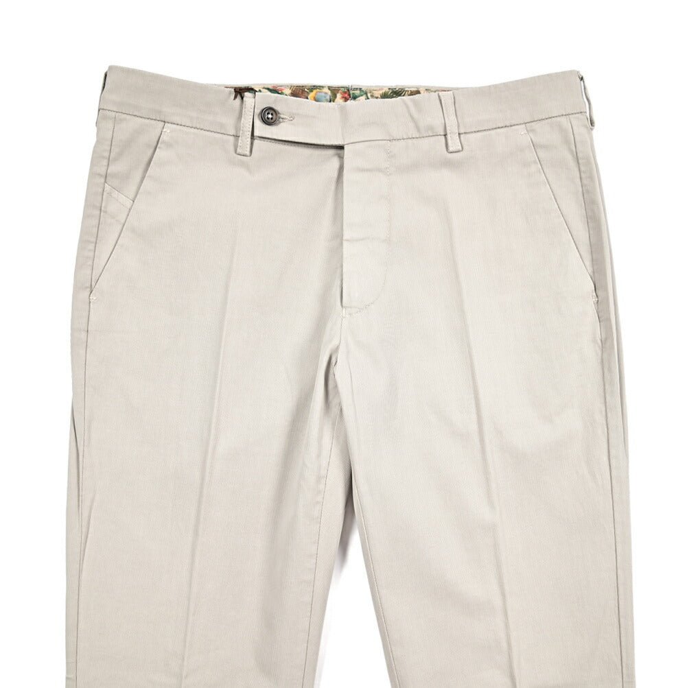 BERWICH "MORELLO" ストレッチコットン ノータックスリムパンツ|425196 - 48|GUARDAROBA MILANO OFFICIAL STORE