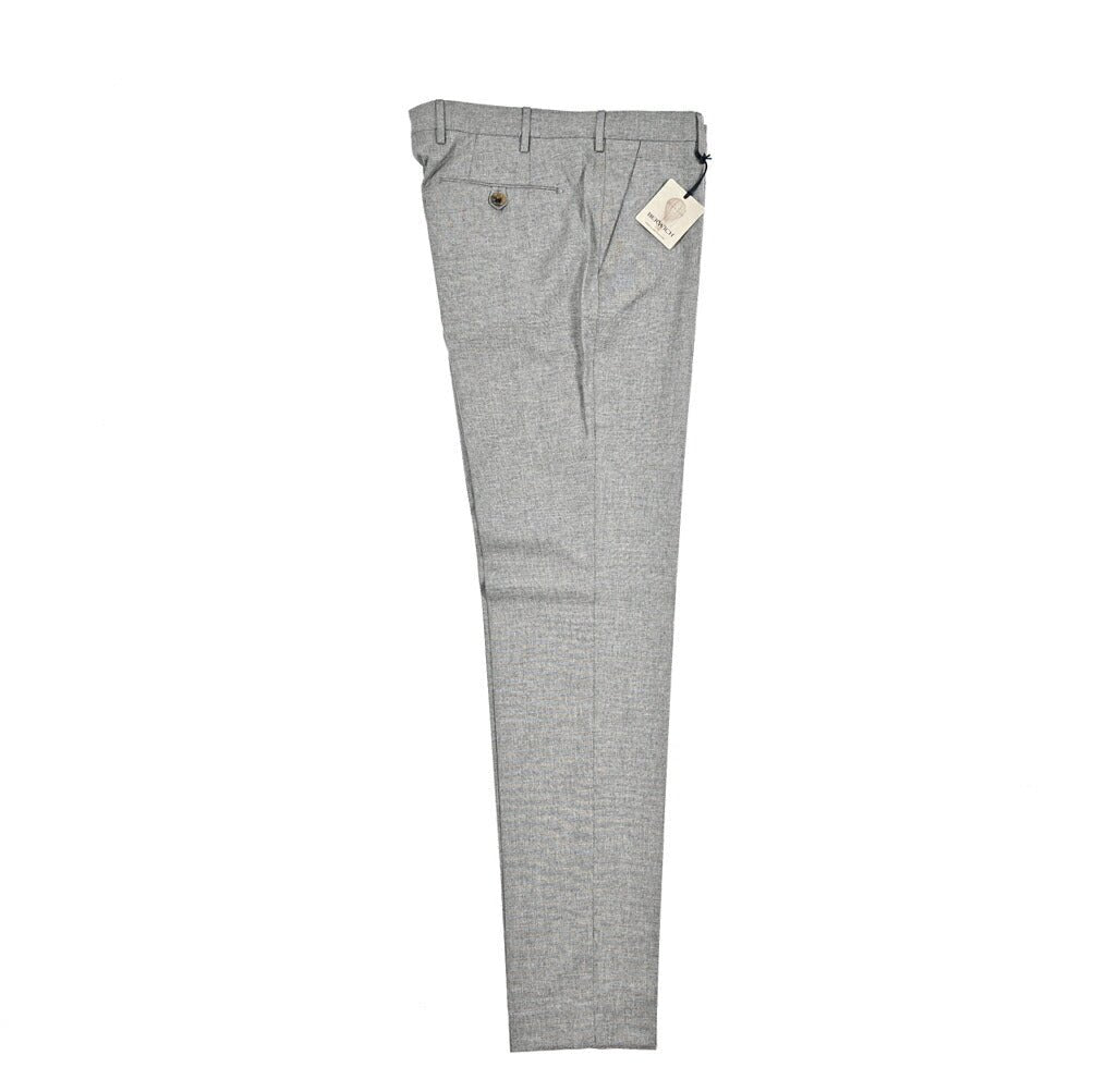 BERWICH "MORELLO" ウールコットン ノータックスリムパンツ|425206 - 46|GUARDAROBA MILANO OFFICIAL STORE