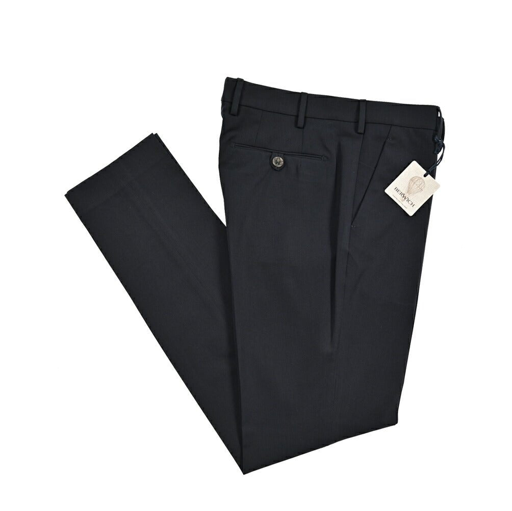 BERWICH "MORELLO" ビスコース混 ノータックストレッチパンツ|425239 - 46|GUARDAROBA MILANO OFFICIAL STORE