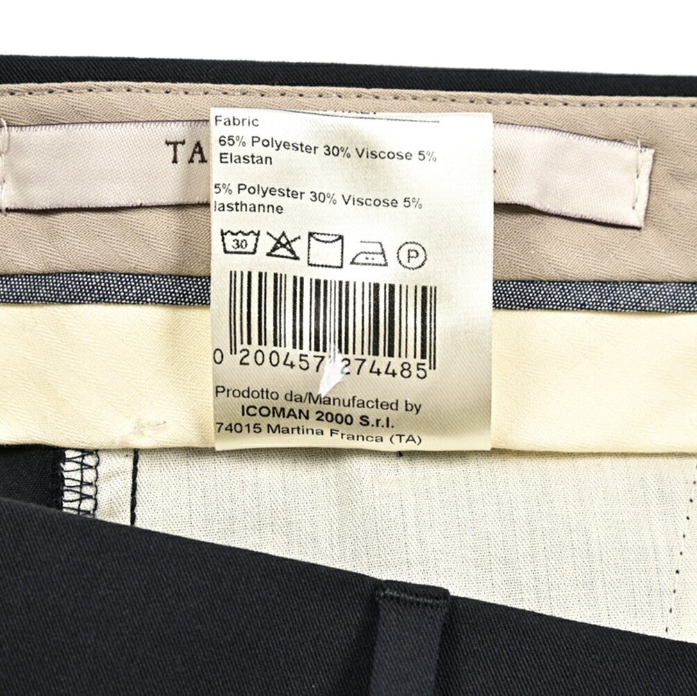 BERWICH "MORELLO" ビスコース混 ノータックストレッチパンツ|425239 - 46|GUARDAROBA MILANO OFFICIAL STORE