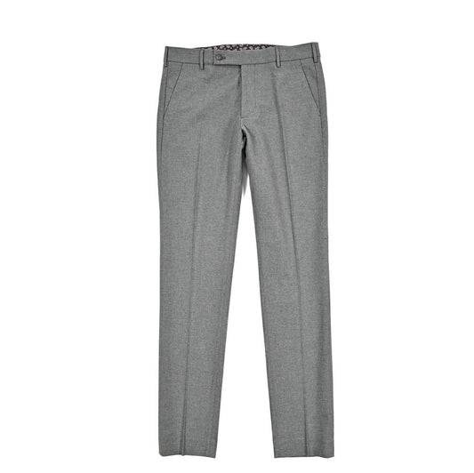 BERWICH “MORELLO” ストレッチコットン ノータックパンツ グレー(grey) 46 | GUARDAROBA MILANO OFFICIAL STORE
