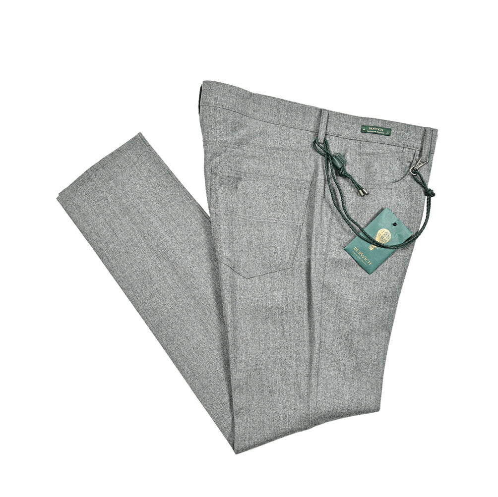 SALE|BERWICH MORELLO ウールフランネル 5ポケットパンツ|414290|GUARDAROBA MILANO OFFICIAL STORE