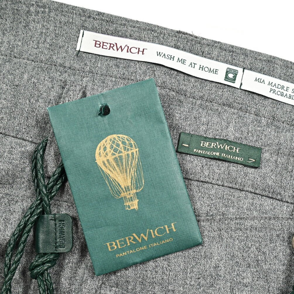 SALE|BERWICH MORELLO ウールフランネル 5ポケットパンツ|414290|GUARDAROBA MILANO OFFICIAL STORE