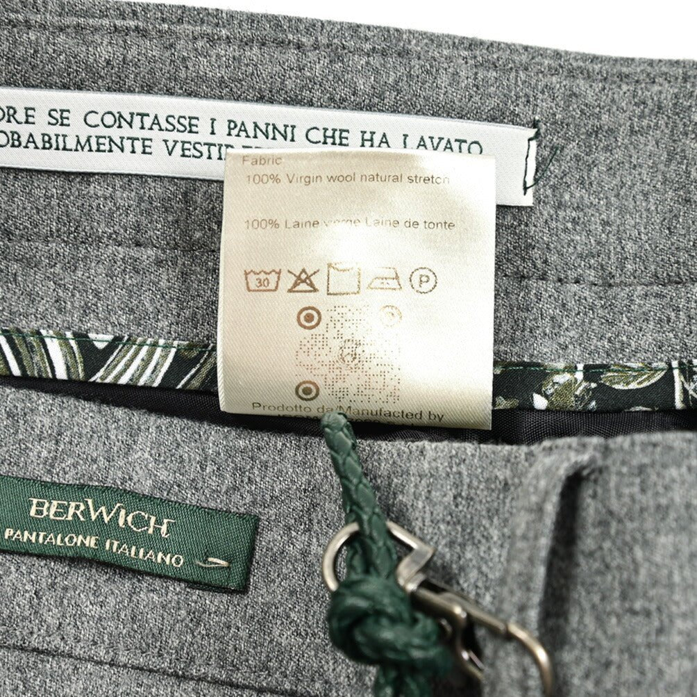 SALE|BERWICH MORELLO ウールフランネル 5ポケットパンツ|414290|GUARDAROBA MILANO OFFICIAL STORE