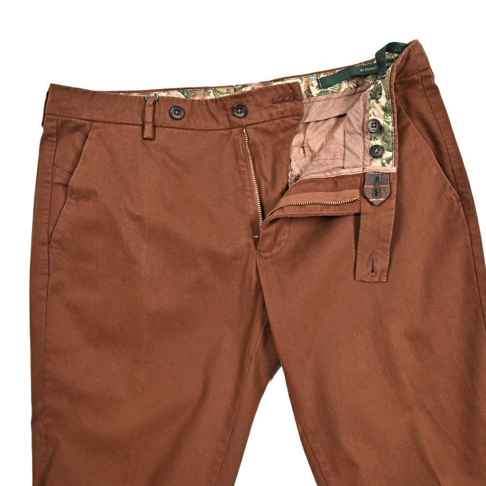 SALE|BERWICH MORELLO ストレッチコットン ノータックチノスラックス|414305|GUARDAROBA MILANO OFFICIAL STORE