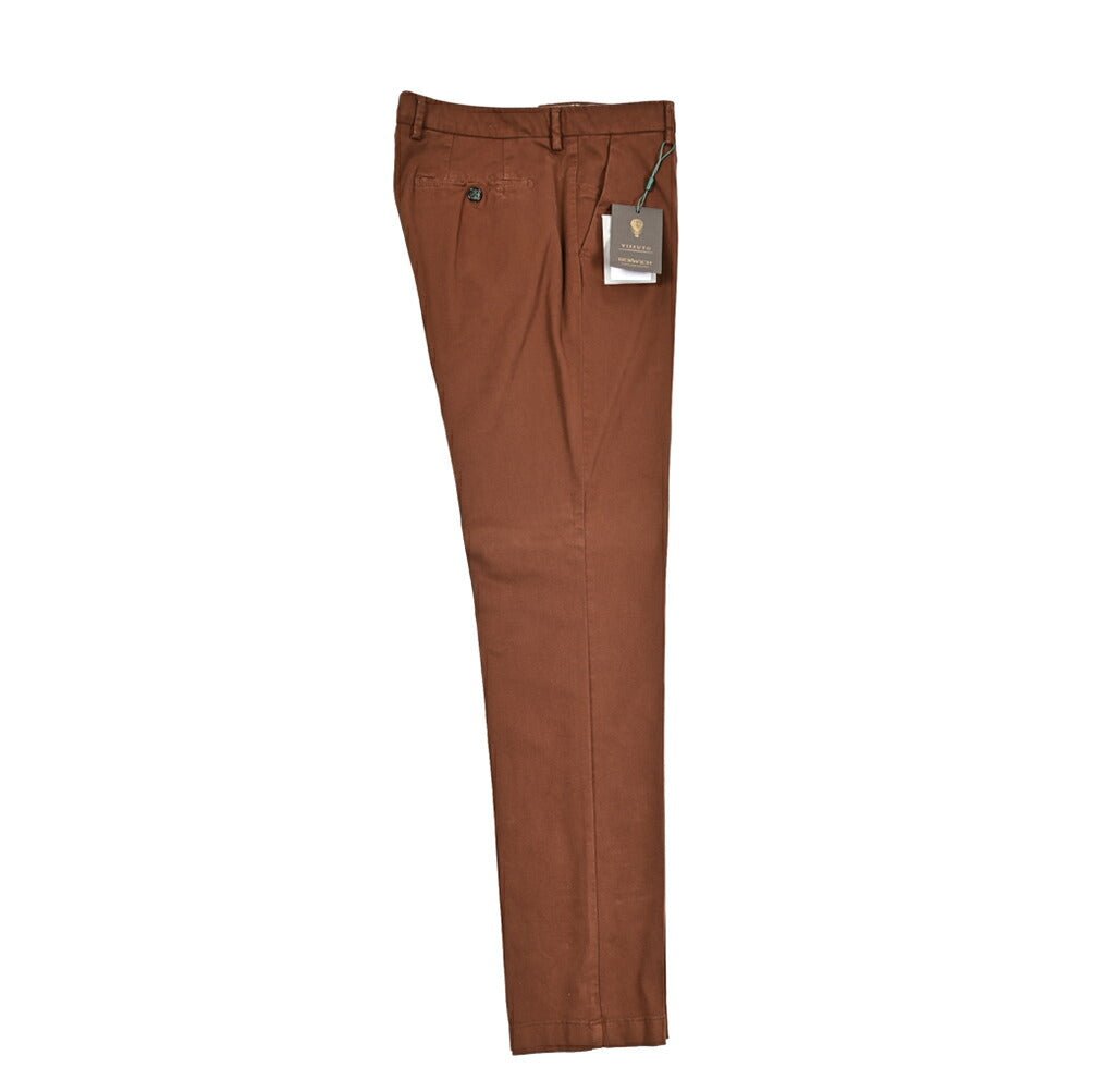 SALE|BERWICH MORELLO ストレッチコットン ノータックチノスラックス|414305|GUARDAROBA MILANO OFFICIAL STORE