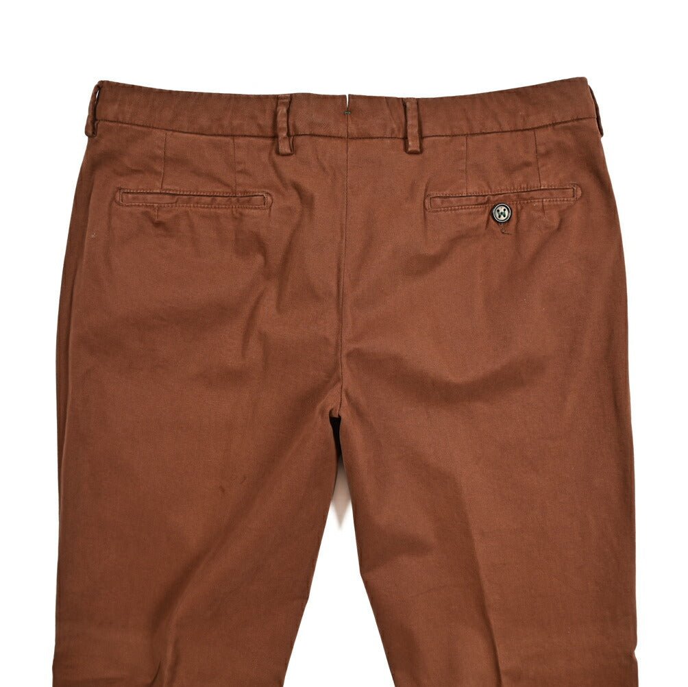 SALE|BERWICH MORELLO ストレッチコットン ノータックチノスラックス|414305|GUARDAROBA MILANO OFFICIAL STORE