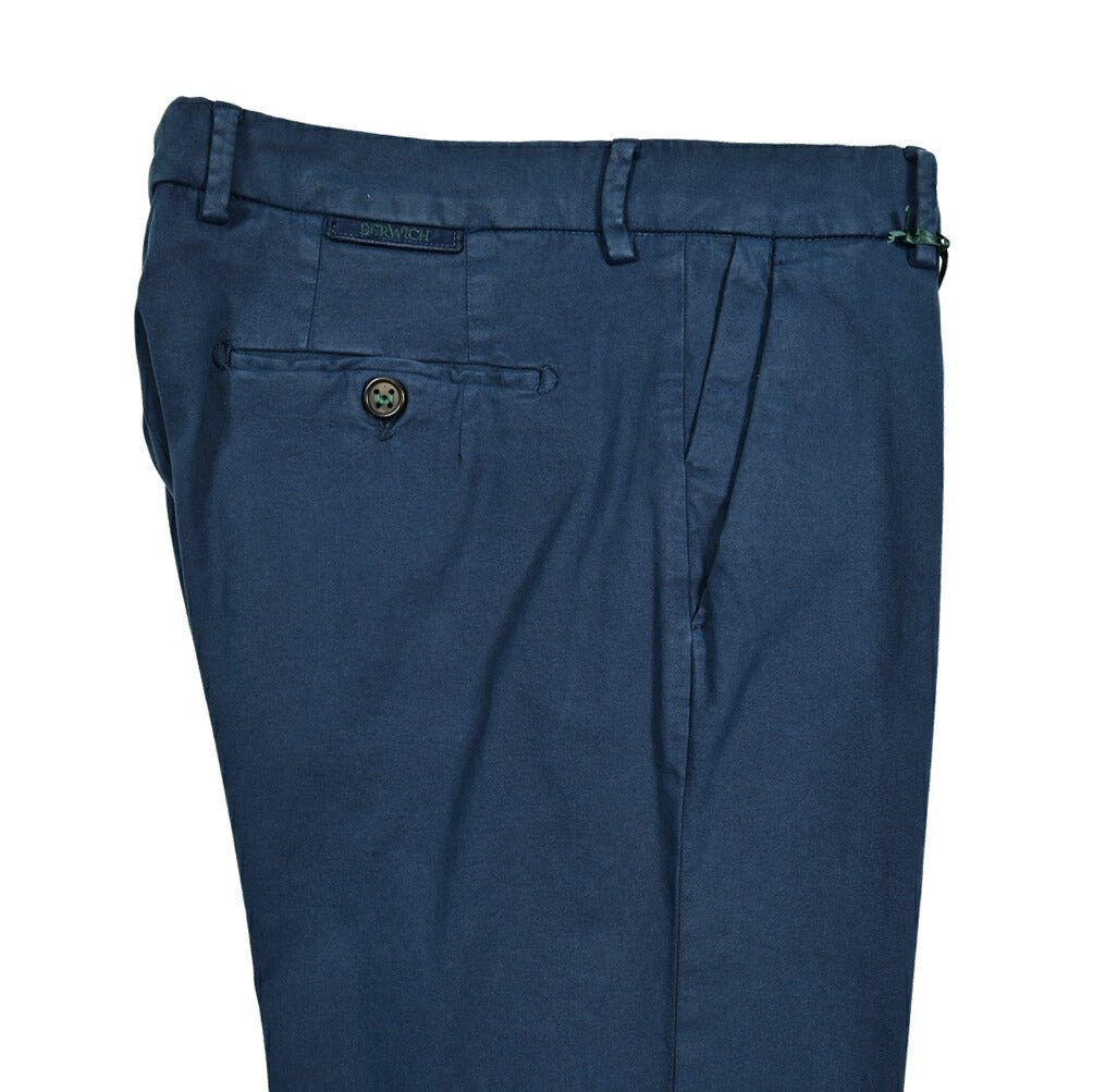 SALE|BERWICH MORELLO ストレッチコットン ノータックチノスラックス|414330|GUARDAROBA MILANO OFFICIAL STORE