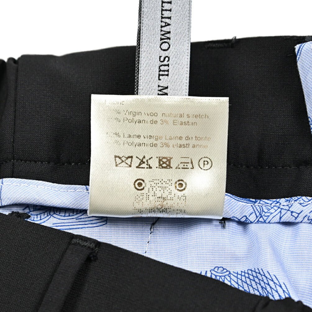BERWICH "MORELLO ELAX" ストレッチウール ノータックスラックス|425238|GUARDAROBA MILANO OFFICIAL STORE