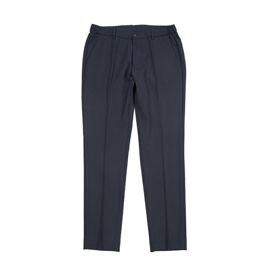 BERWICH “MORELLO ELAX” 高機能ストレッチウール ノータックスラックス ネイビー(navy) 50 | GUARDAROBA MILANO OFFICIAL STORE