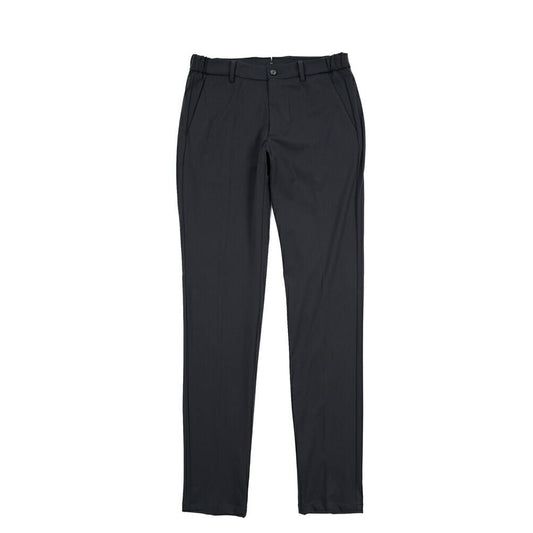 BERWICH “MORELLO ELAX” 高機能ストレッチナイロン ノータックイージーパンツ ブラック(black) 46 | GUARDAROBA MILANO OFFICIAL STORE