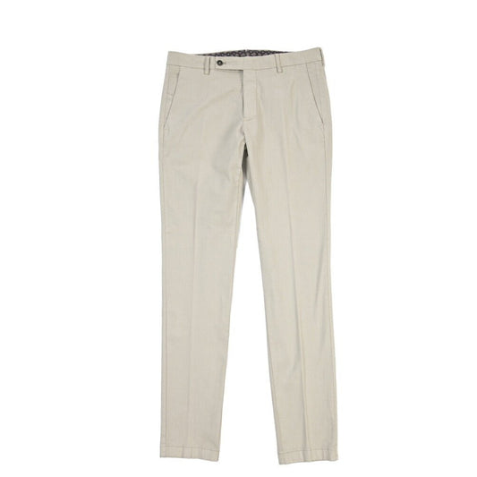 BERWICH “MORELLO-GD” ストレッチコットン ノータックチノパンツ ライトグレー(lt fango122) 46 | GUARDAROBA MILANO OFFICIAL STORE
