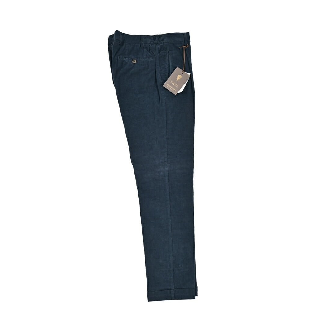 SALE|BERWICH RETRO ストレッチコットン 細畝コーデュロイワンタックスラックス|414213|GUARDAROBA MILANO OFFICIAL STORE