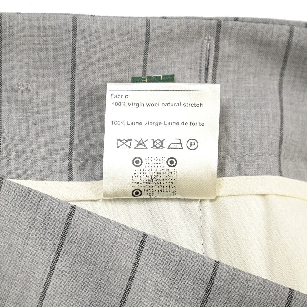 BERWICH “RETRO GURKHA” ヴァージンウール100% グルカパンツ グレー(grey) 48 | GUARDAROBA MILANO OFFICIAL STORE