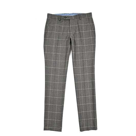 BERWICH “SC SLIM” ストレッチコットン ノータックパンツ グレー(grey) 46 | GUARDAROBA MILANO OFFICIAL STORE