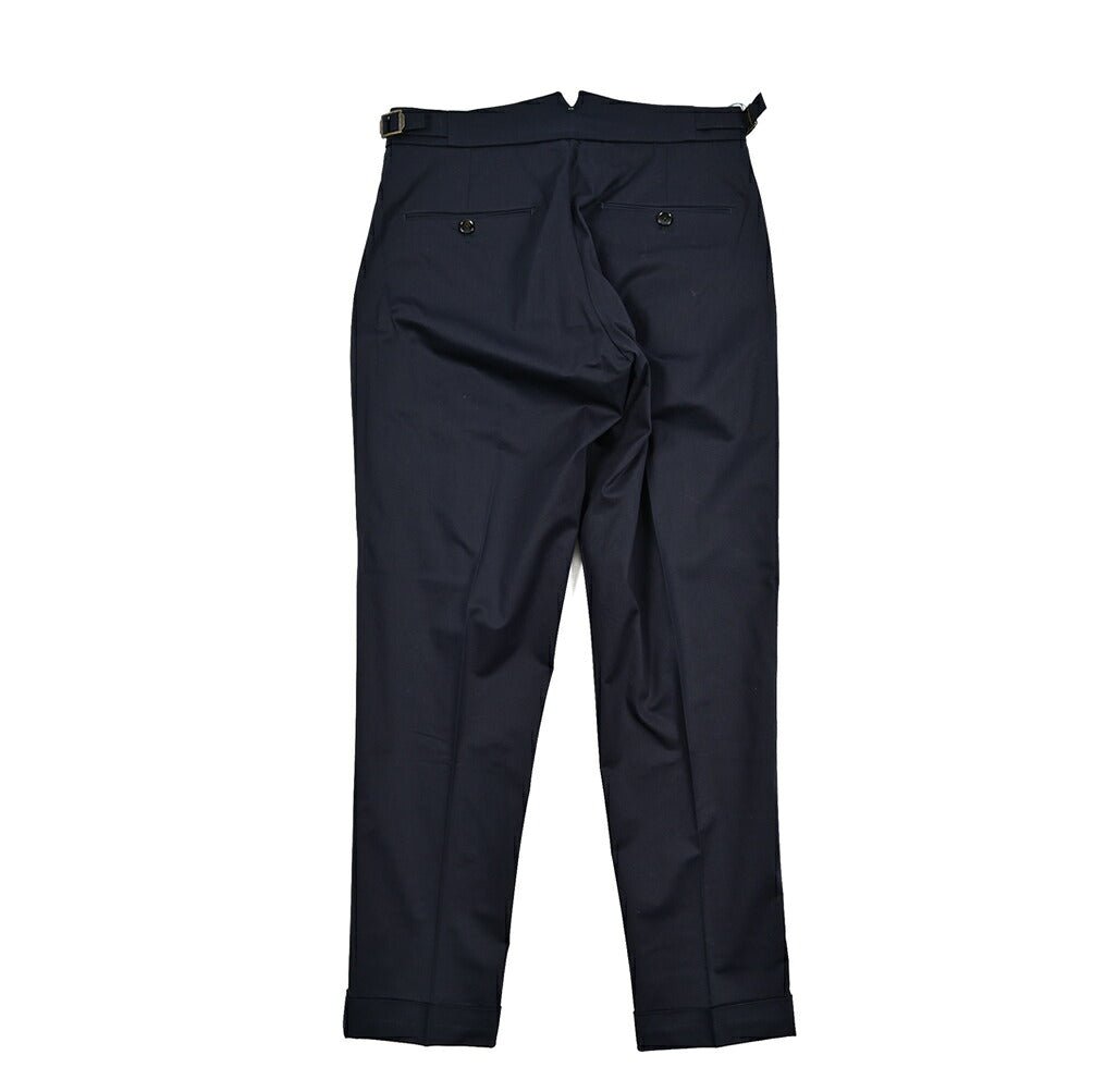 BERWICH "SCOTCH" ストレッチコットン ツータックパンツ|425114 - 44|GUARDAROBA MILANO OFFICIAL STORE