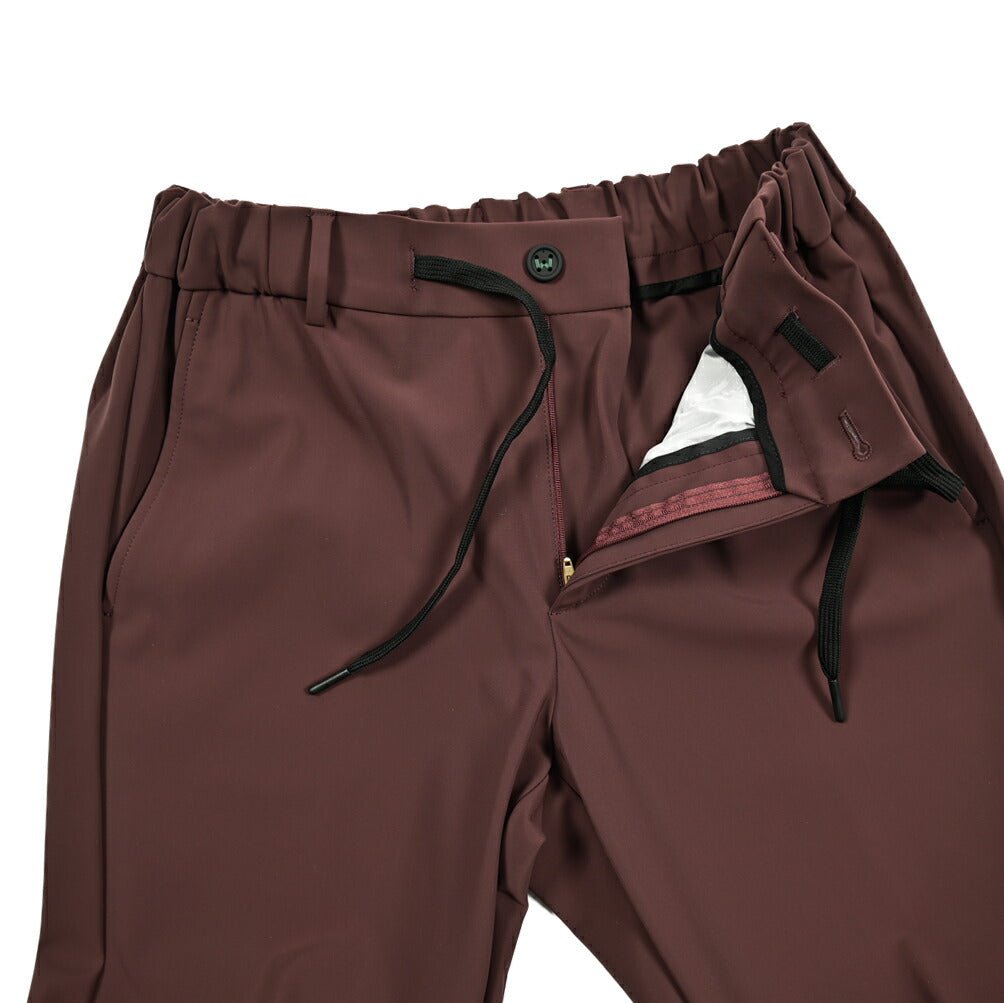 SALE|BERWICH SPIAGGIA ストレッチポリエステル ドローコードイージースラックス|414264 - 46|GUARDAROBA MILANO OFFICIAL STORE