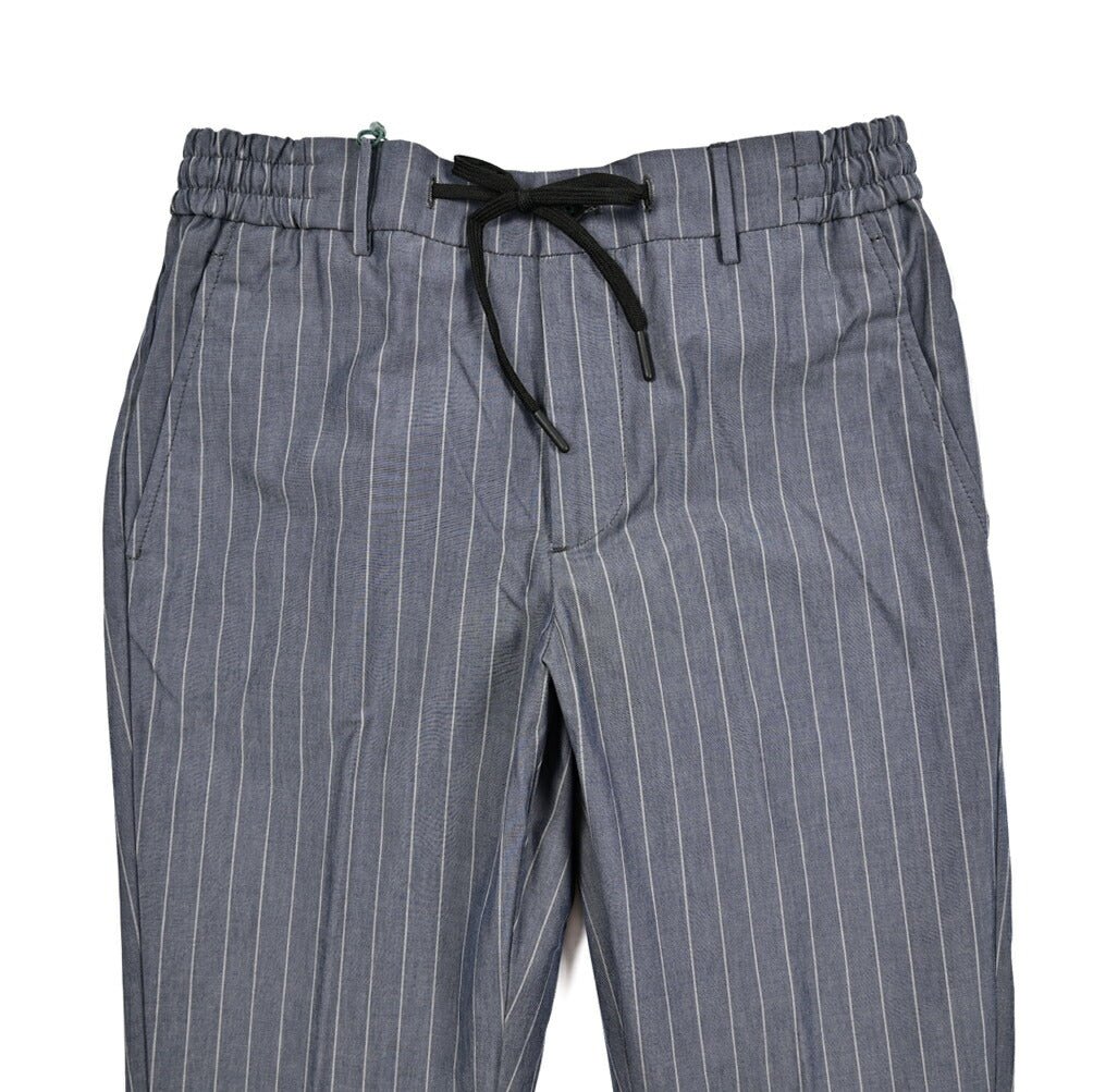 BERWICH "SPIAGGIA" ストレッチコットン ドローコード付きイージーパンツ|424514 - 44|GUARDAROBA MILANO OFFICIAL STORE