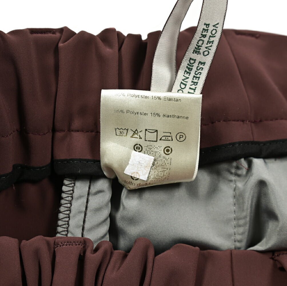 SALE|BERWICH SPIAGGIA ストレッチポリエステル ドローコードイージースラックス|414264 - 46|GUARDAROBA MILANO OFFICIAL STORE