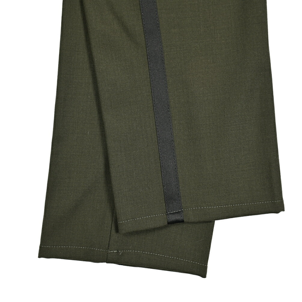 SALE|BERWICH SPIAGGIA ストレッチウール ドローコード側章スラックス|414240 - 44|GUARDAROBA MILANO OFFICIAL STORE