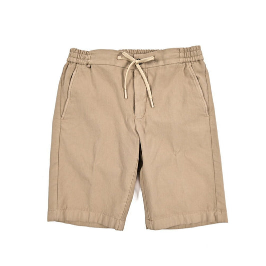 BERWICH "SPIAGGIA SHORT" ストレッチコットン ノータックショーツ ベージュ(sabbia199) S | GUARDAROBA MILANO OFFICIAL STORE