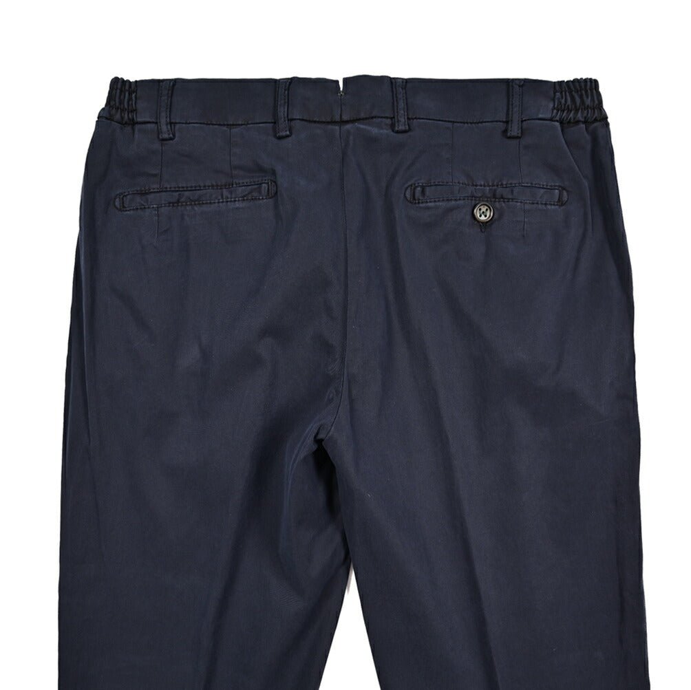BERWICH "XRETRO" ストレッチコットンチノ ワンタックパンツ (製品染め)|425483|GUARDAROBA MILANO OFFICIAL STORE
