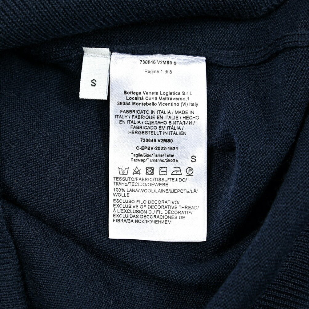 BOTTEGA VENETA ウール100% クルーネックニットセーター|416392 - S|GUARDAROBA MILANO OFFICIAL STORE