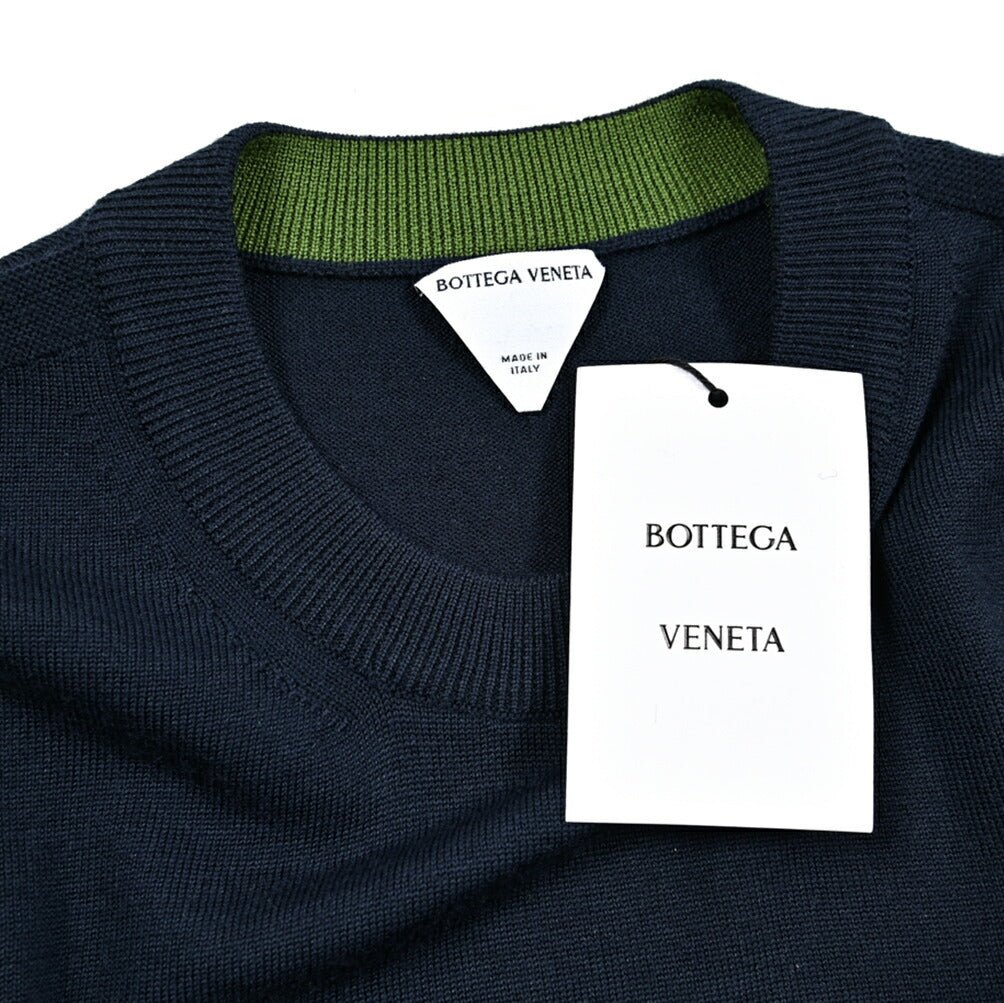 BOTTEGA VENETA ウール100% クルーネックニットセーター|416392 - S|GUARDAROBA MILANO OFFICIAL STORE