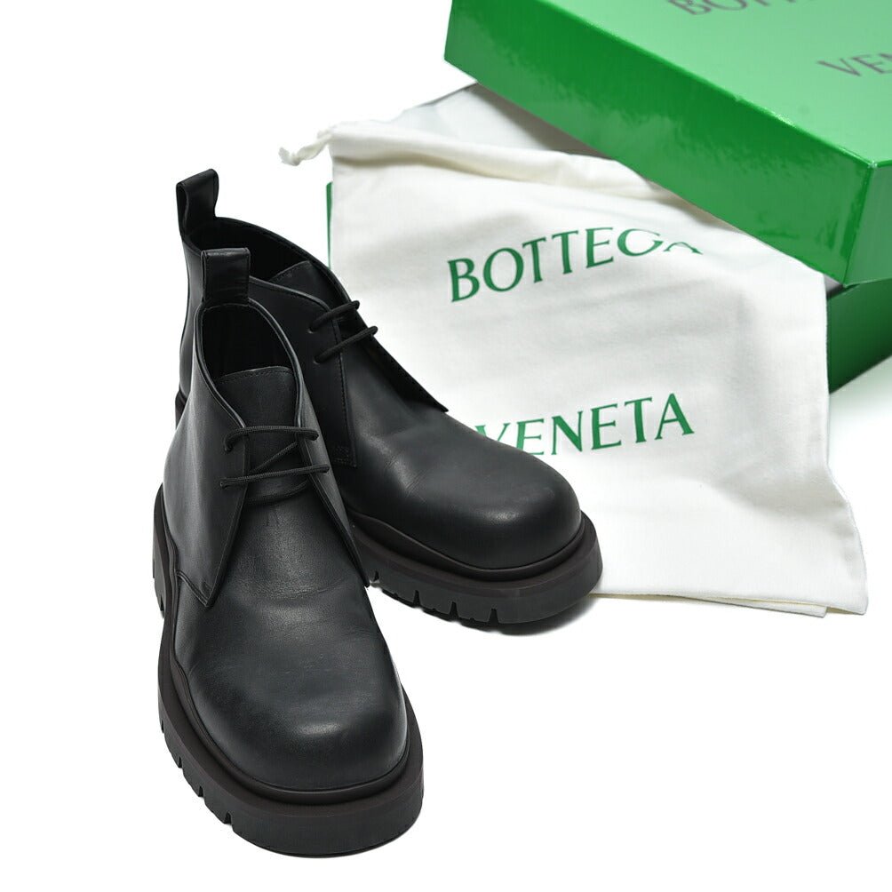 BOTTEGA VENETA レザー100% プラットフォームソールチャッカブーツ|414903 - 42|GUARDAROBA MILANO OFFICIAL STORE