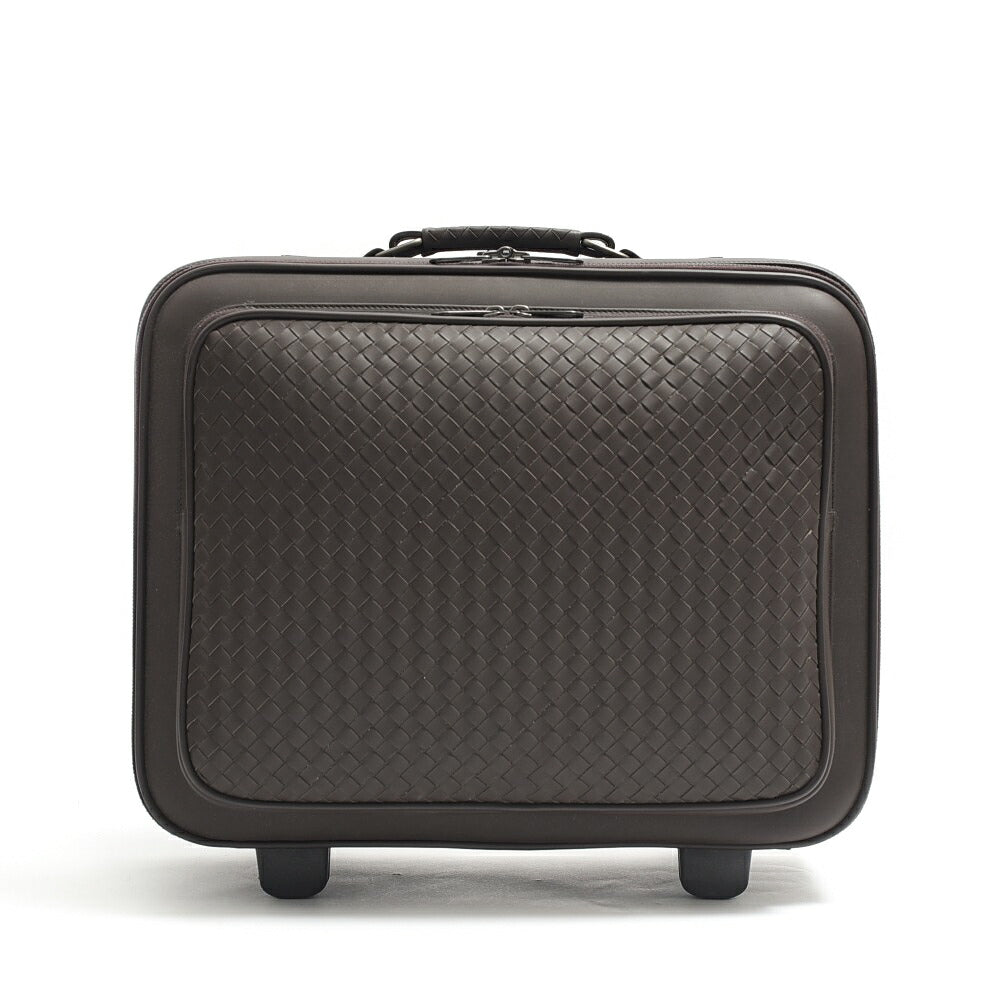 【アウトレット】BOTTEGA VENETA イントレチャートレザー トローリーバッグ(機内持ち込み可)|341955|GUARDAROBA MILANO OFFICIAL STORE