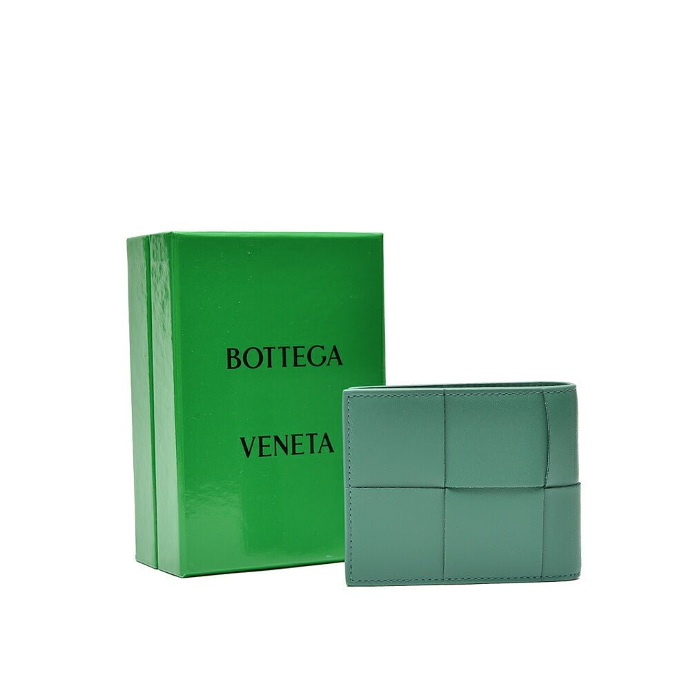 BOTTEGA VENETA カーフスキン イントレチャートレザーフォールディングウォレット(二つ折り財布)|415910|GUARDAROBA MILANO OFFICIAL STORE