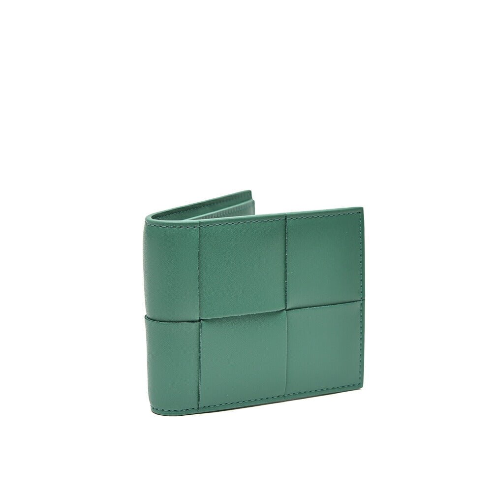 BOTTEGA VENETA カーフスキン イントレチャートレザーフォールディングウォレット(二つ折り財布)|415910|GUARDAROBA MILANO OFFICIAL STORE