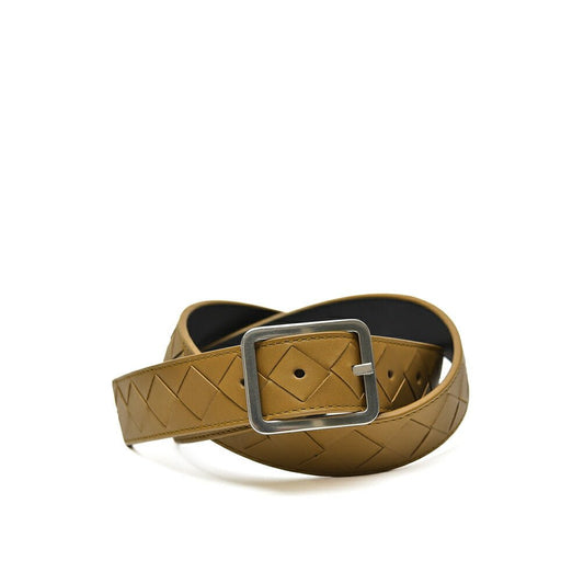 SALE|BOTTEGA VENETA イントレチャートレザー スクエアバックルベルト|415926 - 85|GUARDAROBA MILANO OFFICIAL STORE