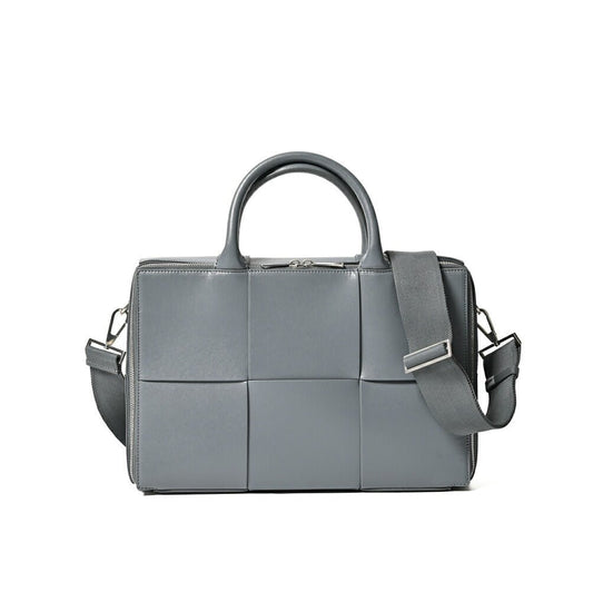 BOTTEGA VENETA "ARCO" カーフレザー100% トートバッグ / インレチャート グレー 24cm×36cm×7.5cm×29cm×12cm | GUARDAROBA MILANO OFFICIAL STORE