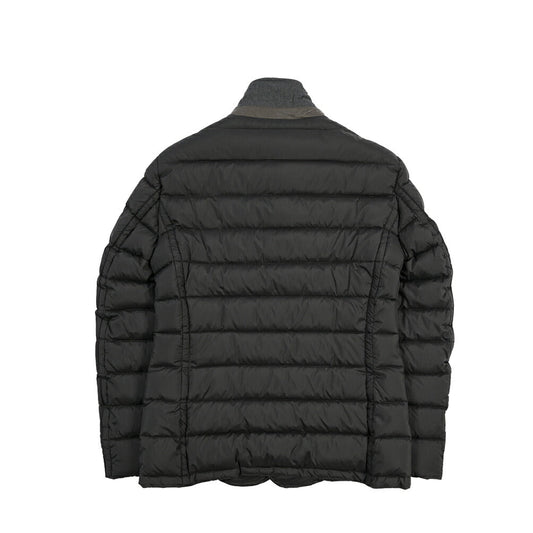 CLEARANCE SALE|MOORER “ZAYN-OP” 高機能ストレッチナイロン ライトダウンジャケット / ACQUA RESISTANT (撥水) ブラック(NERO) 42 | GUARDAROBA MILANO OFFICIAL STORE