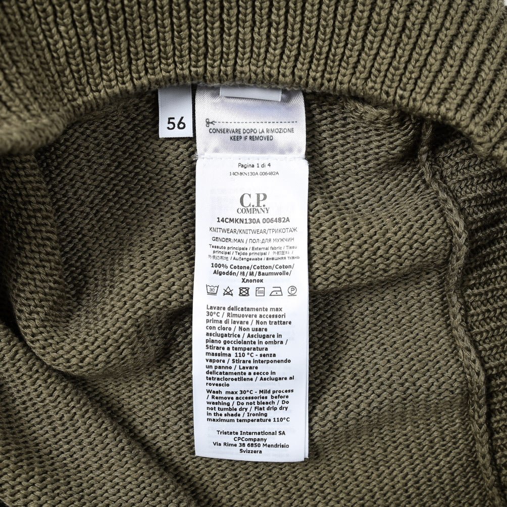 C.P.COMPANY コットン100% クルーネックニットセーター|392738 - B - 56|GUARDAROBA MILANO OFFICIAL STORE