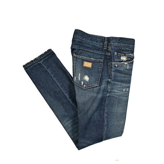 SALE|DOLCE & GABBANA コットン100%デニム ダメージジーンズ|416076|GUARDAROBA MILANO OFFICIAL STORE