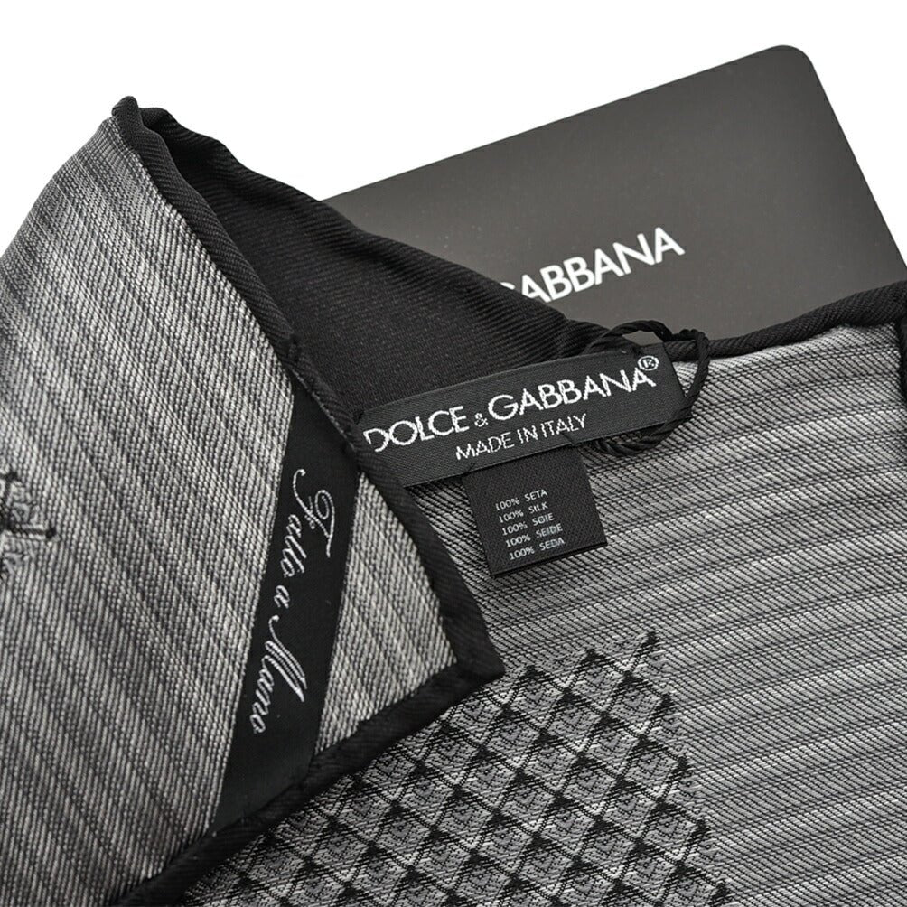 DOLCE & GABBANA シルク100% ポケットチーフ|409008|GUARDAROBA MILANO OFFICIAL STORE