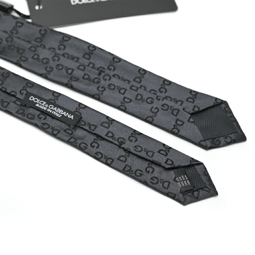 DOLCE & GABBANA シルク100% ロゴネクタイ(ナロータイ)|409088|GUARDAROBA MILANO OFFICIAL STORE