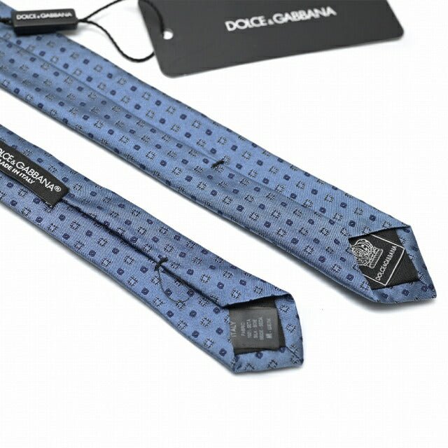 DOLCE & GABBANA シルク100% 小紋柄ネクタイ(ナロータイ)|409091|GUARDAROBA MILANO OFFICIAL STORE