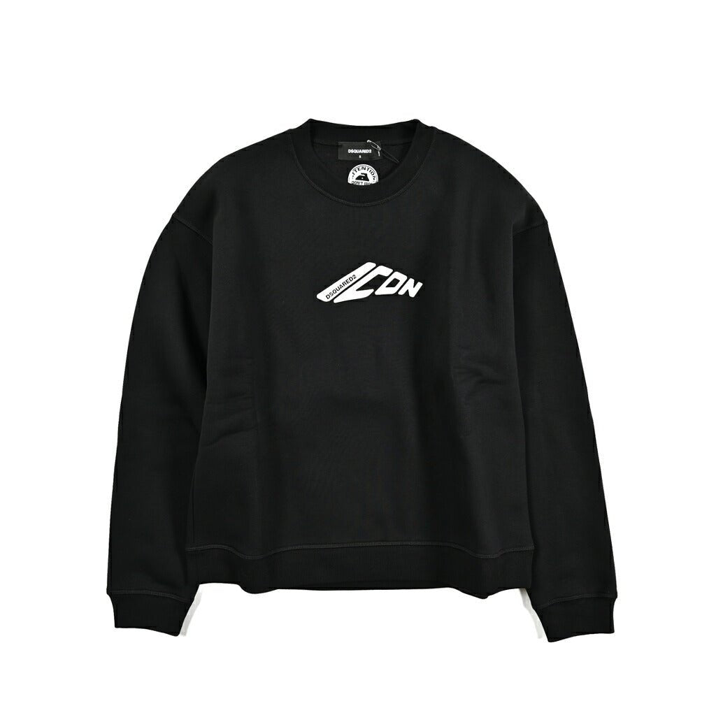 DSQUARED2 ICON クルーネックスウェットシャツ|GUARDAROBA MILANO OFFICIAL STORE