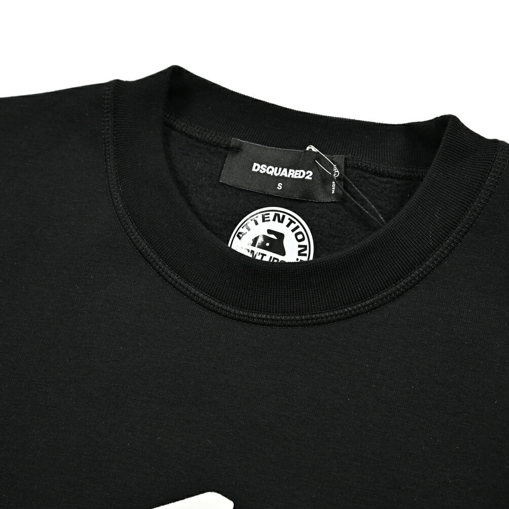 DSQUARED2 ICON クルーネックスウェットシャツ|GUARDAROBA MILANO OFFICIAL STORE