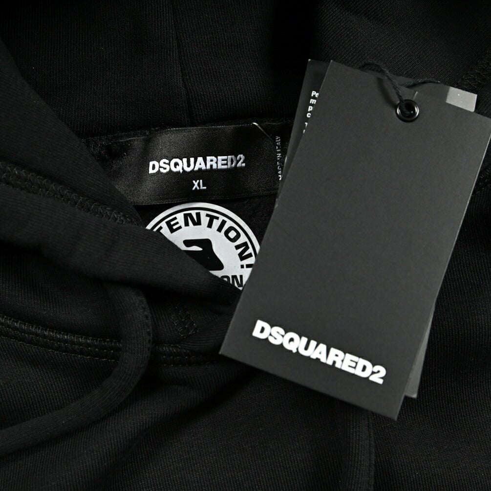 DSQUARED2 ICON コットンスウェット プルオーバーパーカー|417270|GUARDAROBA MILANO OFFICIAL STORE