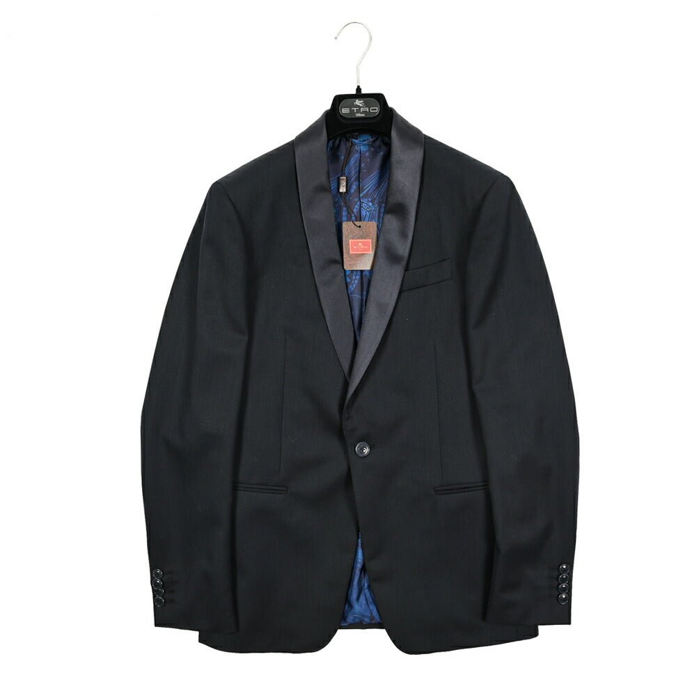 ETRO ウール100% 1Bシングルタキシードジャケット|GUARDAROBA MILANO OFFICIAL STORE