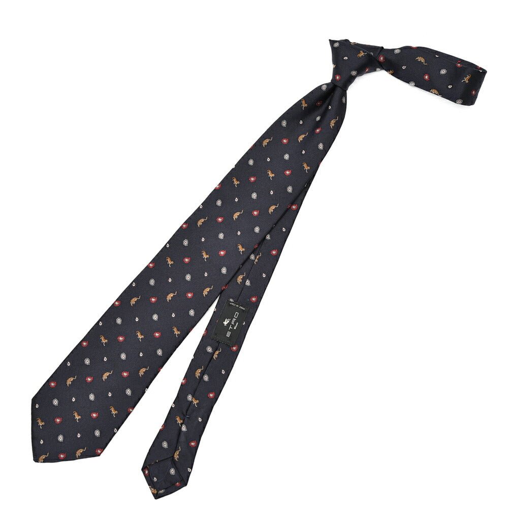 ETRO シルク100% 小紋柄ネクタイ(ワイドタイ)|421235|GUARDAROBA MILANO OFFICIAL STORE