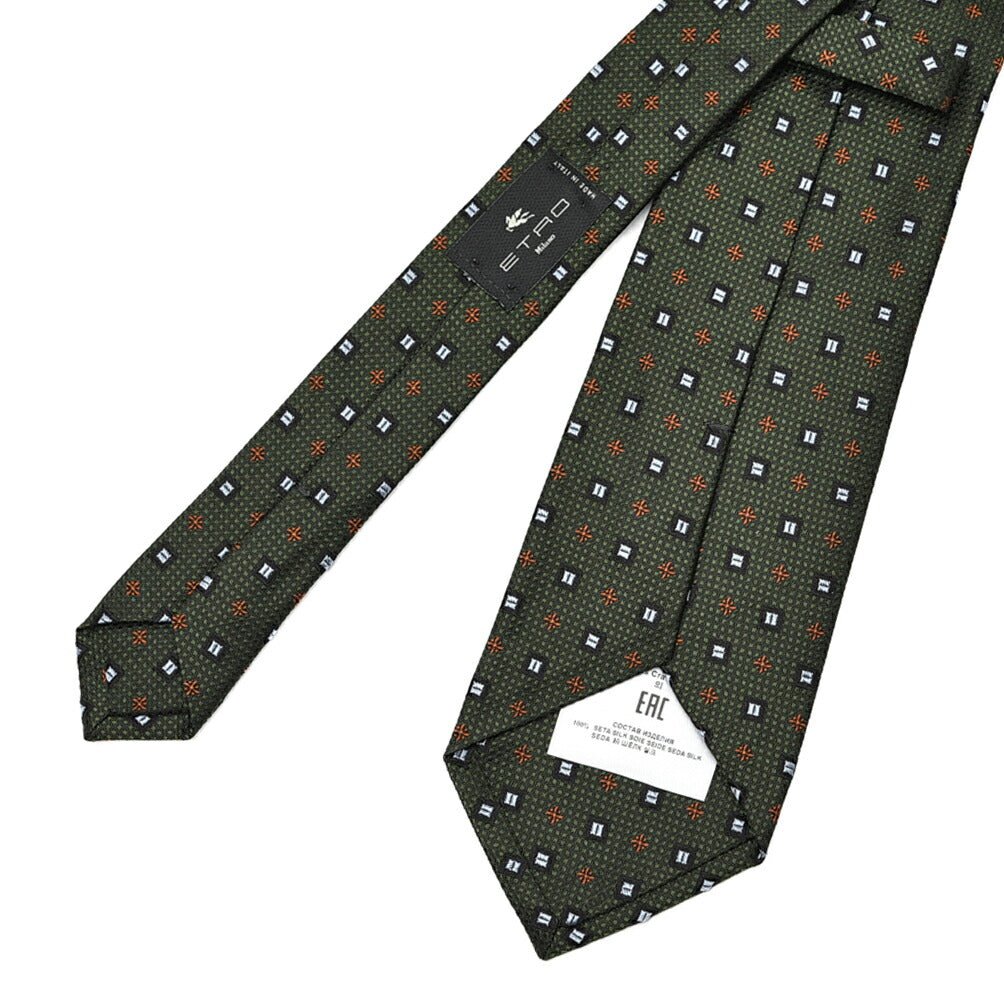 ETRO シルク100% 小紋柄ネクタイ(ワイドタイ)|421249|GUARDAROBA MILANO OFFICIAL STORE