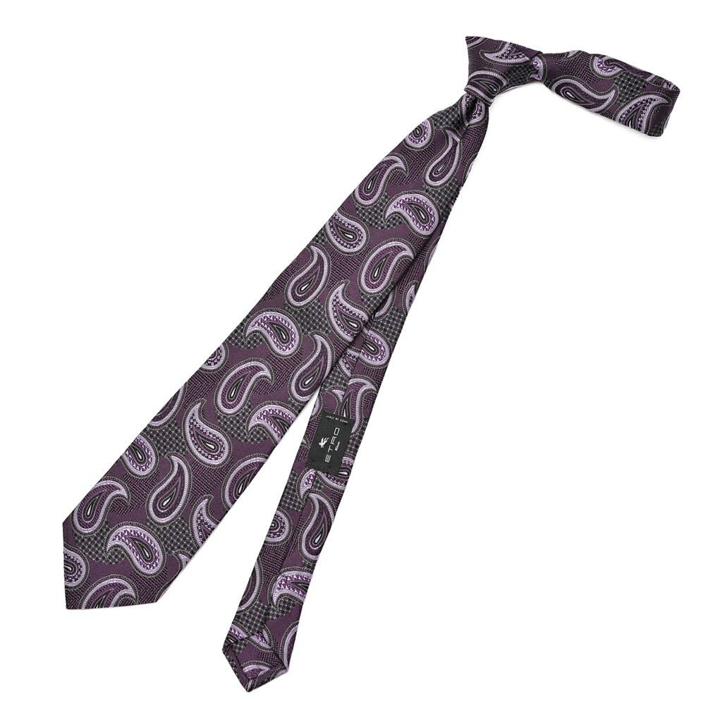 ETRO シルク100% ペイズリー柄ネクタイ(ワイドタイ)|421277|GUARDAROBA MILANO OFFICIAL STORE